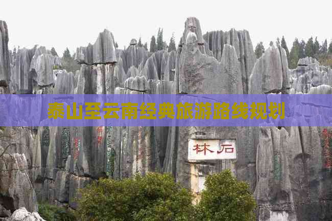 探索云南之旅：全面预算指南 - 从泰安出发的旅游费用分析